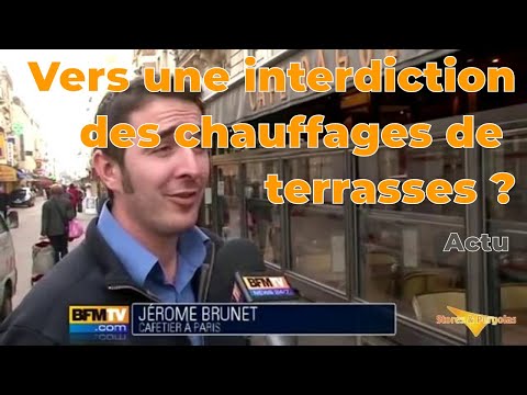 Vers une interdiction des chauffages de terrasses ?